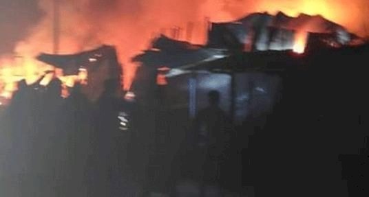 ভোলার ইলিশায় ভয়াবহ অগ্নিকান্ড