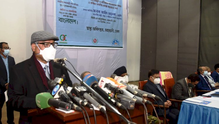 জানুয়ারির মাঝামাঝিই ভ্যাকসিন পেতে পারি: স্বাস্থ্যমন্ত্রী