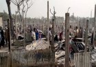 রোহিঙ্গা ক্যাম্পে অগ্নিকাণ্ডে ৫ শতাধিক ঘর পুড়ে ছাই