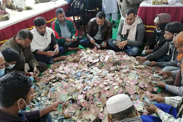 কিশোরগঞ্জে মসজিদের দানবাক্সে আড়াই কোটি টাকা ও স্বর্ণালঙ্কার