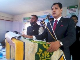 রংপুরে জয় ও পুতুলের নামে ক্লাব উদ্বোধন
