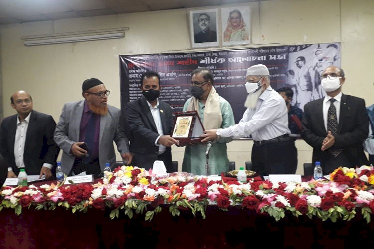 ভাষা ও স্বাধীনতার কথা বঙ্গবন্ধুকে ছাড়া কল্পনাই করা যায় না: কে এম খালিদ