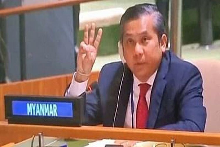 সেনা শাসনের বিরুদ্ধে পদক্ষেপ নিতে আহ্বান মিয়ানমার রাষ্ট্রদূতের