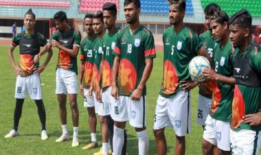 ত্রিদেশীয় ফুটবল টুর্নামেন্টে কিরগিজস্তানকে হারিয়ে বাংলাদেশের শুভসূচনা
