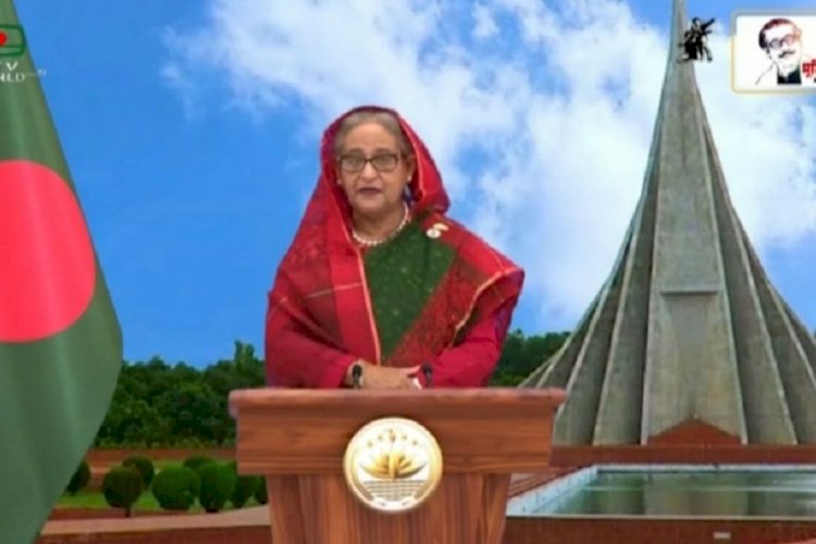 জাতির উদ্দেশে দেওয়া প্রধানমন্ত্রী পূর্ণাঙ্গ ভাষণ