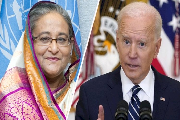 স্বাধীনতার সুবর্ণজয়ন্তীতে প্রধানমন্ত্রী ও দেশবাসীকে মার্কিন প্রেসিডেন্টের অভিনন্দন