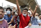 গুলিস্তানে ব্যবসায়ীদের সঙ্গে পুলিশের ধাওয়া পাল্টা ধাওয়া