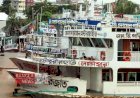 যাত্রীবাহী নৌযান সাবধানে চলার অনুমতি