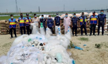 মুন্সিগঞ্জে ৪ কোটি ৩৫ লাখ মিটার কারেন্ট জাল জব্দ