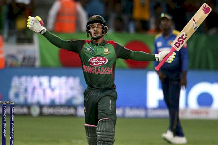 মুশফিকের অষ্টম ওয়ানডে সেঞ্চুরিতে টাইগারদের সংগ্রহ ২৪৬