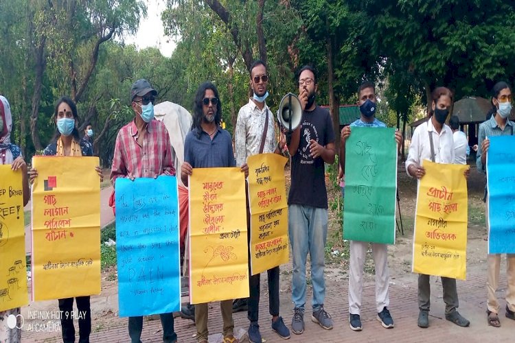 সোহরাওয়ার্দী উদ্যানে গাছ কাটা বন্ধে আইনি নোটিশ