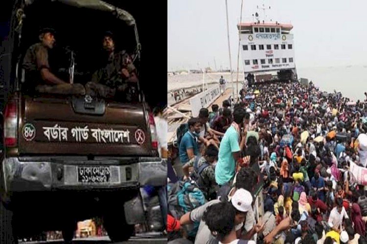 ফেরিঘাটগুলোতে বিজিবি মোতায়েন