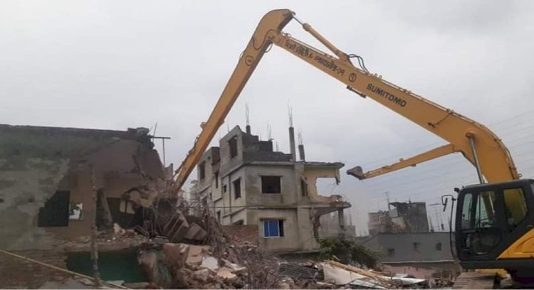 ২৫টি অবৈধ স্থাপনা উচ্ছেদ ও এক একর জায়গা উদ্ধার করেছে বিআইডব্লিউটিএ