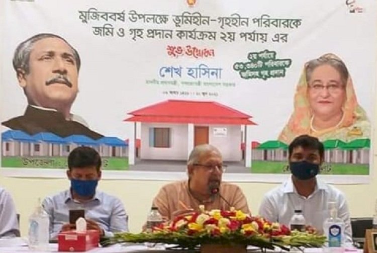 গৃহহীনদের জমিসহ ঘর দিয়ে ইতিহাস সৃষ্টি করেছেন প্রধানমন্ত্রী : ইমরান আহমদ
