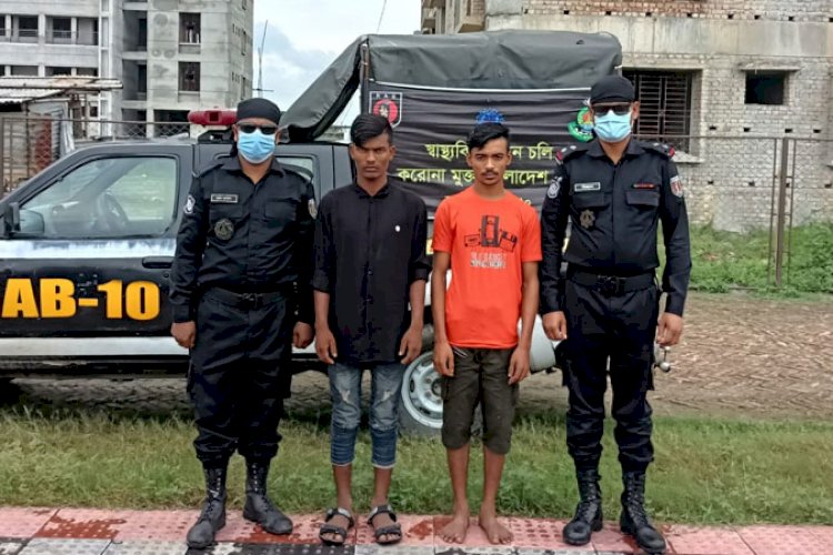 র্যাব-১০ এর অভিযান, ৮০ কেজি গাঁজা উদ্ধার