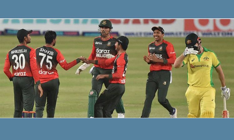 টি-টোয়েন্টিতে অস্ট্রেলিয়ার বিপক্ষে বাংলাদেশের জয়