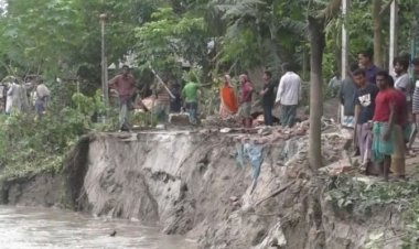 কুড়িগ্রামে নদী ভাঙনে এক সপ্তাহে দুইশতাধিক ঘরবাড়ি বিলীন