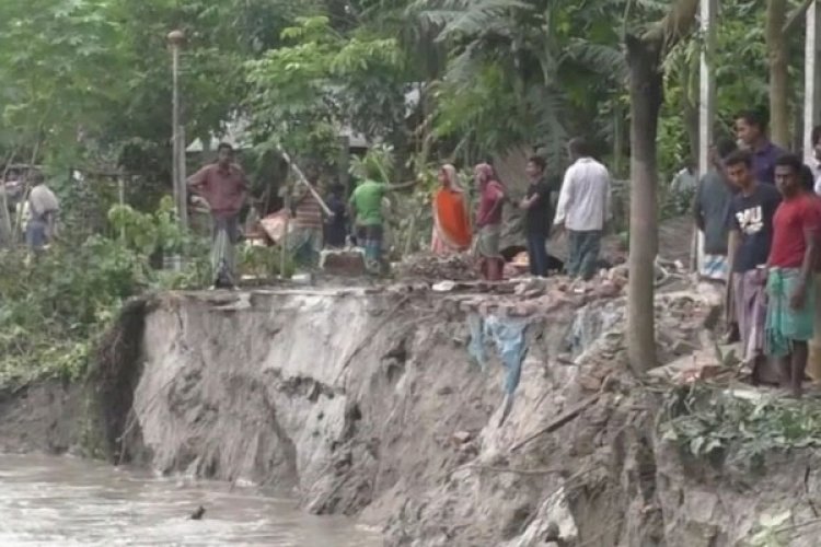কুড়িগ্রামে নদী ভাঙনে এক সপ্তাহে দুইশতাধিক ঘরবাড়ি বিলীন