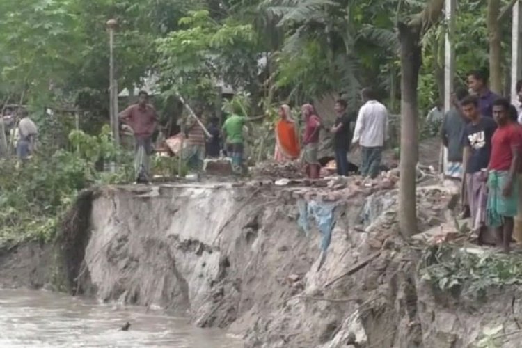 কুড়িগ্রামে নদী ভাঙনে এক সপ্তাহে দুইশতাধিক ঘরবাড়ি বিলীন