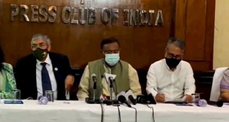 প্রেসক্লাব অভ ইন্ডিয়াতে বঙ্গবন্ধু কর্ণার উদ্বোধন করলেন তথ্যমন্ত্রী