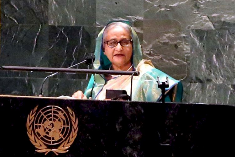 কোভিড-মুক্ত বিশ্ব গড়তে জাতিসংঘে সার্বজনীন, সাশ্রয়ী টিকা দাবি প্রধানমন্ত্রীর