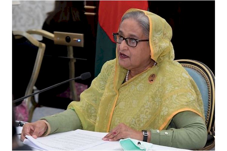 ঢাকা-প্যারিস দ্বিপক্ষীয় বাণিজ্য দ্বিগুণ করার ওপর গুরুত্বারোপ প্রধানমন্ত্রীর