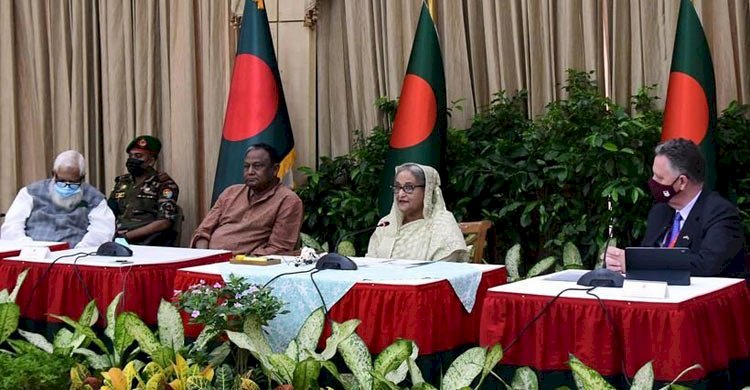 যুক্তরাষ্ট্রের ব্যবসায়ীদের বাংলাদেশে বিনিয়োগের আহ্বান প্রধানমন্ত্রীর
