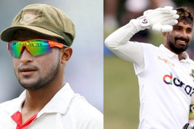 টেস্ট অধিনায়ক সাকিব, সহ-অধিনায়ক লিটন