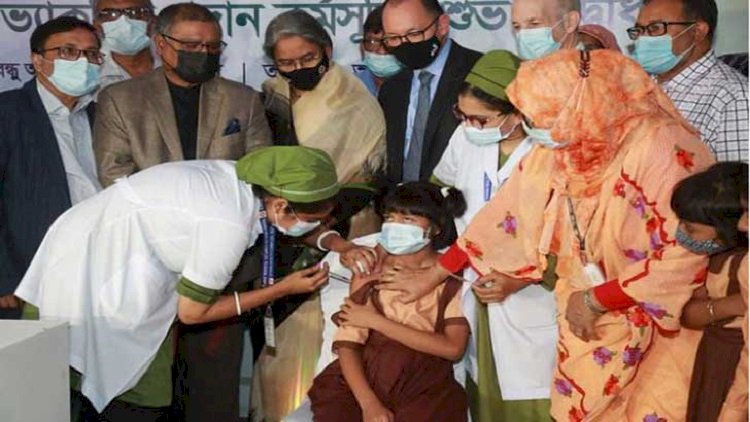 ৫-১১ বছর বয়সি শিশুদের করোনার টিকা শুরু কাল