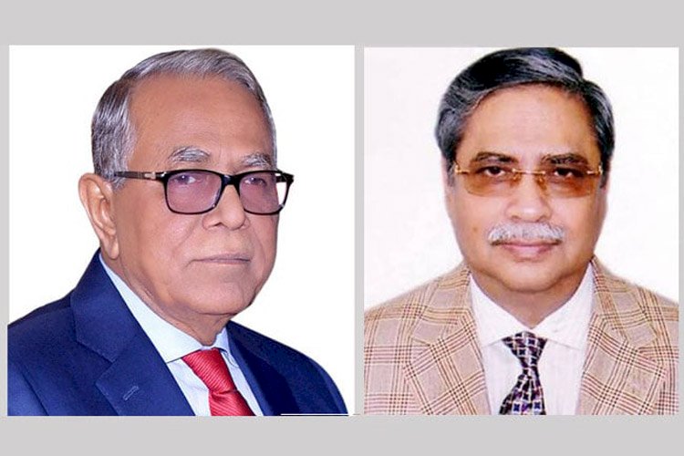 রাষ্ট্রপতি নির্বাচিত হওয়ায় সাহাবুদ্দিনকে অভিনন্দন আবদুল হামিদের