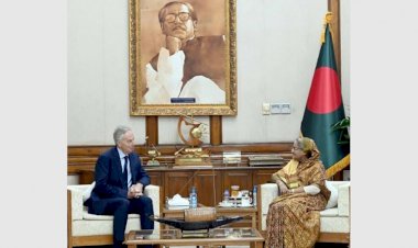 বাংলাদেশের রেলওয়ের উন্নয়নে ব্রিটিশ সহযোগিতা চেয়েছেন প্রধানমন্ত্রী