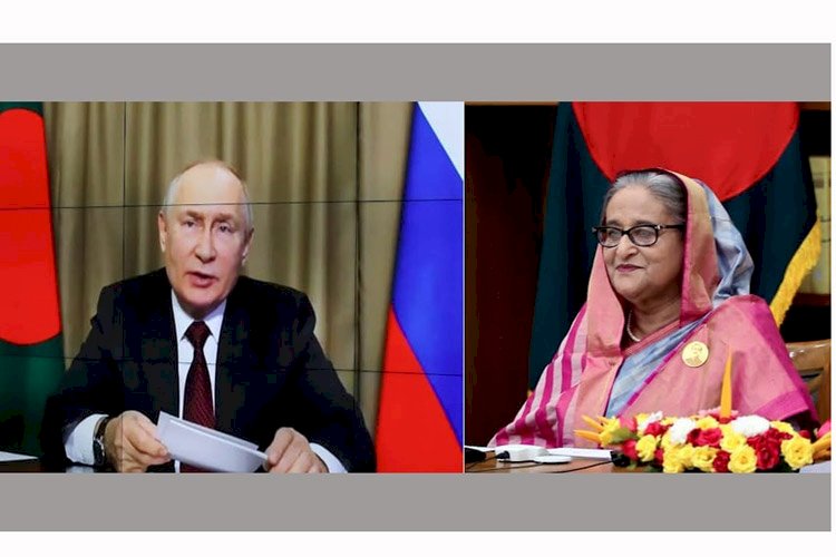 রূপপুর পরমাণু বিদ্যুৎ কেন্দ্র দৃঢ় দ্বিপাক্ষিক সম্পর্কের প্রতীক : পুতিন
