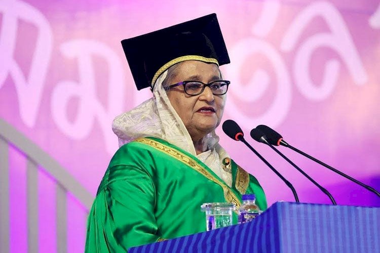 জ্ঞান-বিজ্ঞানে সমৃদ্ধ বাংলাদেশকে গড়ে তুলতে চান প্রধানমন্ত্রী