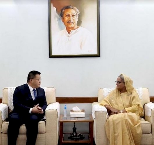 দক্ষিণাঞ্চলের উন্নয়নে চীনের সহযোগিতা চেয়েছেন প্রধানমন্ত্রী