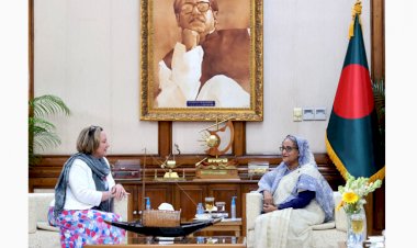 রোহিঙ্গা প্রত্যাবাসনে যুক্তরাজ্যের সহায়তা চেয়েছেন প্রধানমন্ত্রী