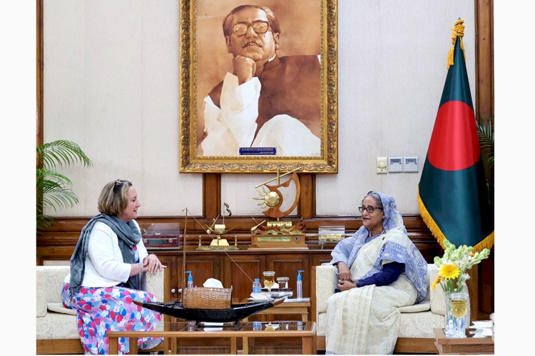 রোহিঙ্গা প্রত্যাবাসনে যুক্তরাজ্যের সহায়তা চেয়েছেন প্রধানমন্ত্রী