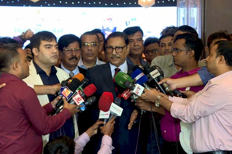 বিএনপি নেতারা মানসিক ট্রমায় ভুগছেন : ওবায়দুল কাদের