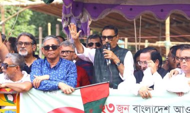 আওয়ামী লীগ কচু পাতার উপর শিশির বিন্দু নয় : ওবায়দুল কাদের
