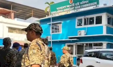ভারতের আগরতলায় বাংলাদেশের সহকারী হাইকমিশনে হামলা