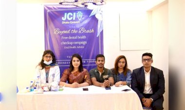 ফ্রি ডেন্টাল ক্যাম্পেইন করলো জেসিআই ঢাকা এমিনেন্ট