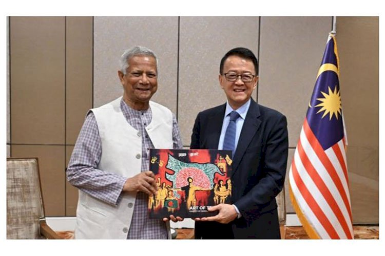 প্রধান উপদেষ্টার সঙ্গে সানওয়ে গ্রুপের চেয়ারম্যানের সাক্ষাৎ