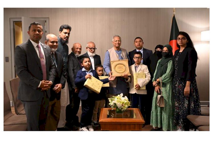 প্রধান উপদেষ্টার সঙ্গে দিদারুল ইসলামের পরিবারের সাক্ষাৎ