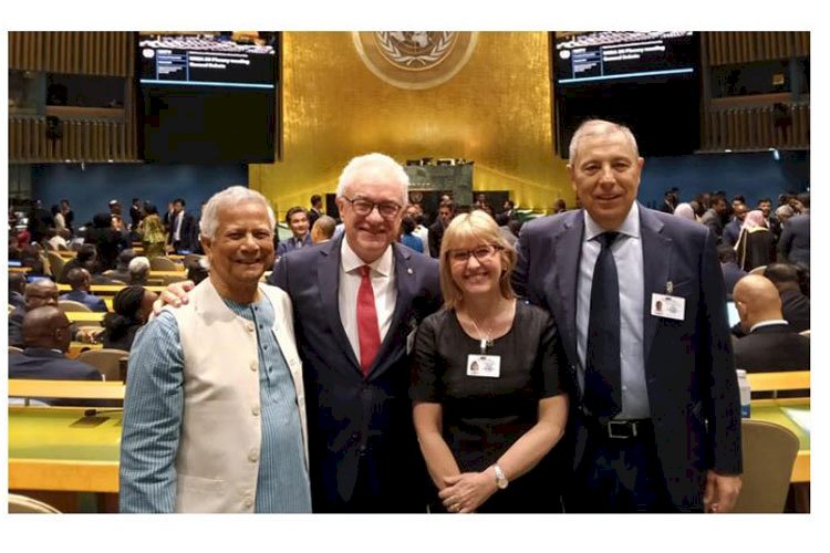 জাতিসংঘে সিনিয়র বিশ্বনেতাদের সঙ্গে প্রধান উপদেষ্টার বৈঠক