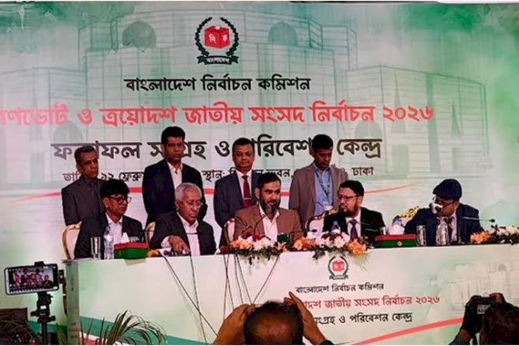 সকলের স্বতস্ফূর্ত অংশগ্রহণ প্রমাণ করেছে যে জাতি হিসেবে আমরা চূড়ান্তভাবে বিজয়ী : ইসি সানাউল্লাহ