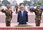 জাতীয় স্মৃতিসৌধে রাষ্ট্রপতির শ্রদ্ধা নিবেদন